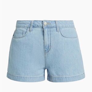 L'AGENCE Gina “Hight-Rise” Denim Shorts 100% Cotton